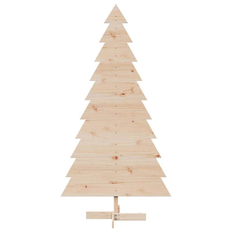 Wooden Christmas Tree for Decoration 180 cm Solid Wood Pine Payday Deals