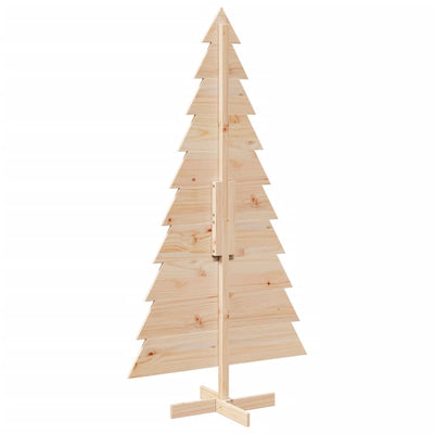 Wooden Christmas Tree for Decoration 180 cm Solid Wood Pine Payday Deals