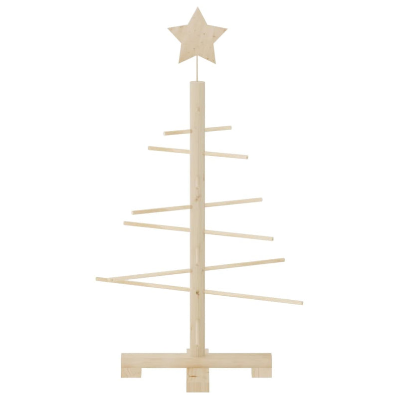 Wooden Christmas Tree for Decoration 75 cm Solid Wood Pine Payday Deals