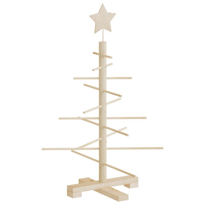 Wooden Christmas Tree for Decoration 75 cm Solid Wood Pine Payday Deals