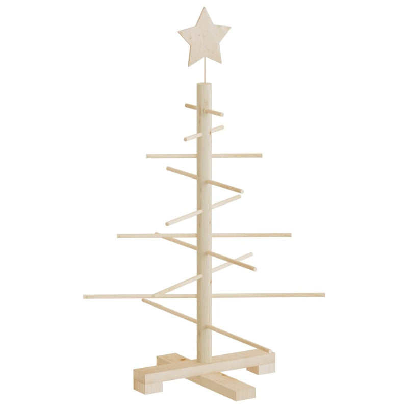 Wooden Christmas Tree for Decoration 75 cm Solid Wood Pine Payday Deals