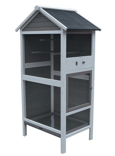 Wooden XL Pet Cages Aviary Carrier Travel Canary Parrot Bird Cage Payday Deals
