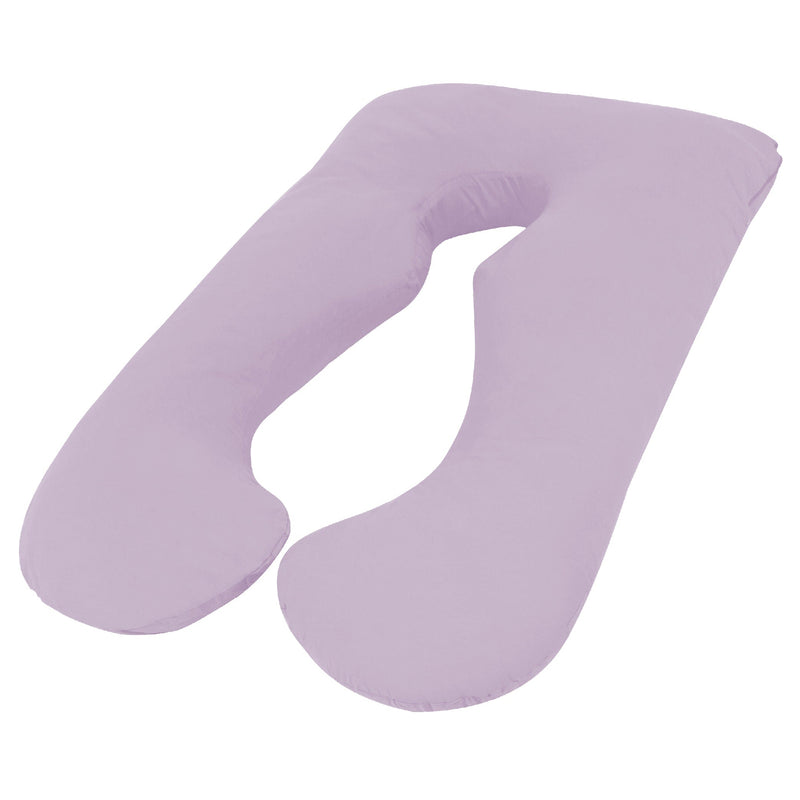 Woolcomfort Aus Made Maternity Pregnancy Nursing Sleeping Body Pillow Pillowcase Included Lilac Payday Deals