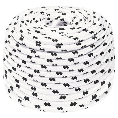 Work Rope White 10 mm 100 m Polyester Payday Deals
