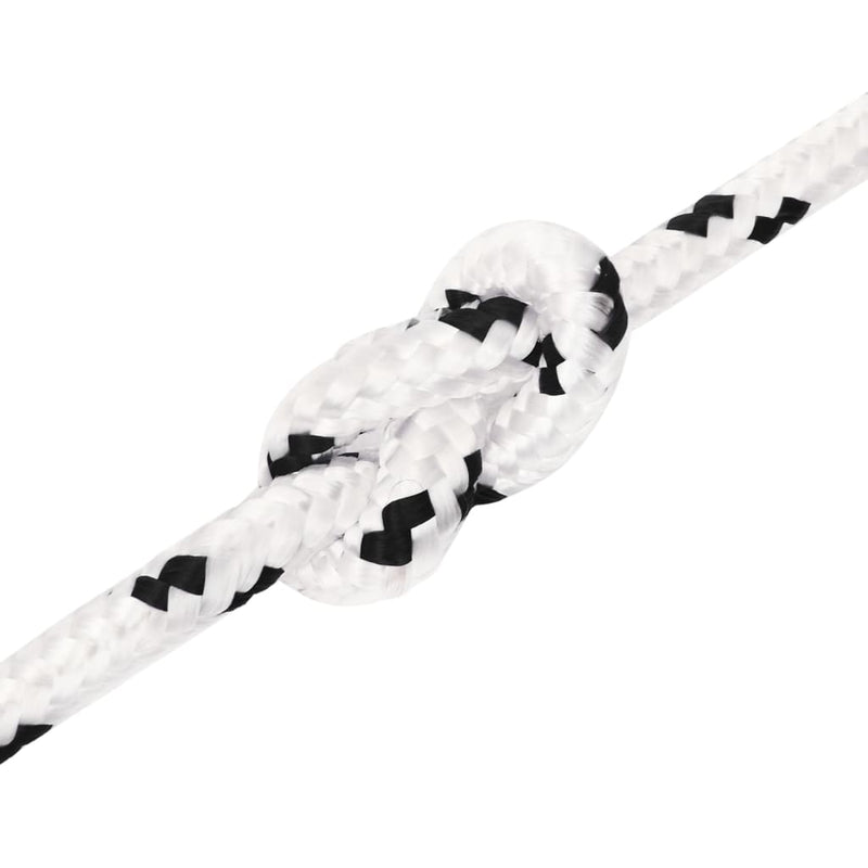 Work Rope White 10 mm 100 m Polyester Payday Deals