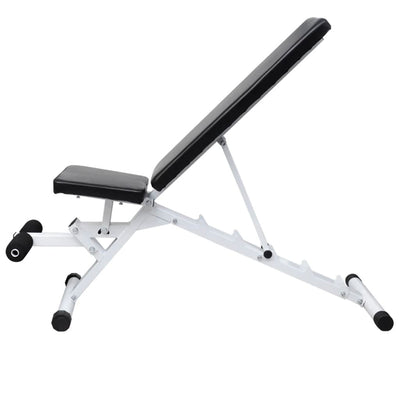 Workout Bench with Barbell and Dumbbell Set 60.5 kg Payday Deals