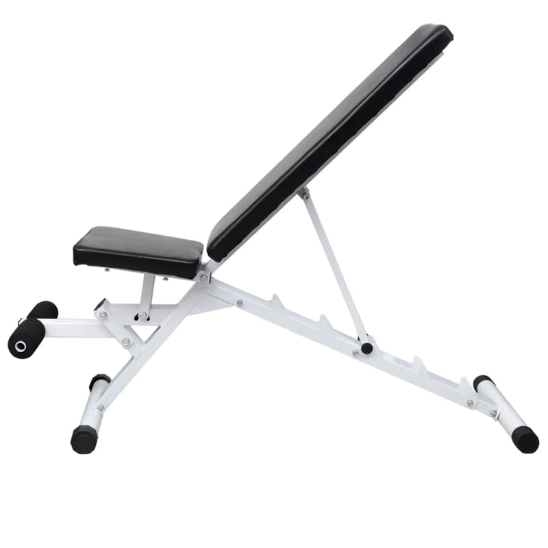 Workout Bench with Barbell and Dumbbell Set 60.5 kg Payday Deals