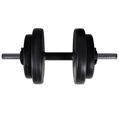 Workout Bench with Barbell and Dumbbell Set 60.5 kg Payday Deals