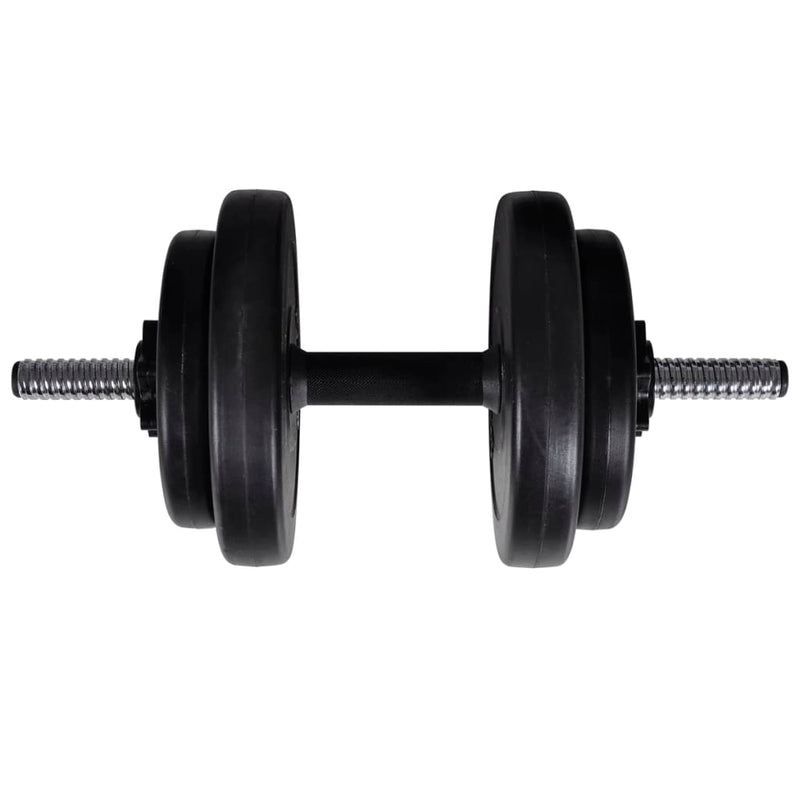 Workout Bench with Barbell and Dumbbell Set 60.5 kg Payday Deals