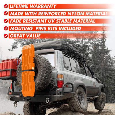 X-BULL 4X4 Recovery tracks Boards Sand tracks Snow Mud 2PCS 12T 4WD Car Truck New Payday Deals