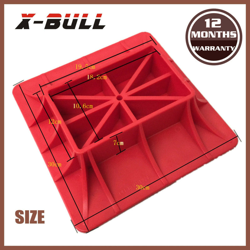 X-BULL Hi Lift Jack Base Plate for Mud & Sand Recovery High Farm Jack 4X4 4WD Payday Deals