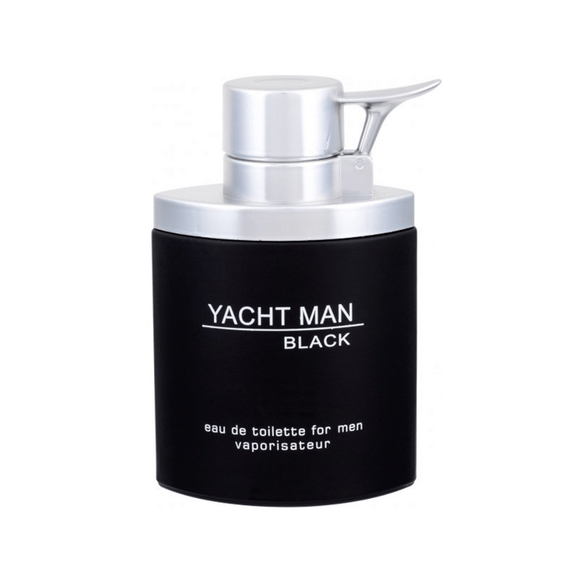 Yacht Man Black by Myrurgia EDT Spray 100ml For Men (UNBOXED) Payday Deals