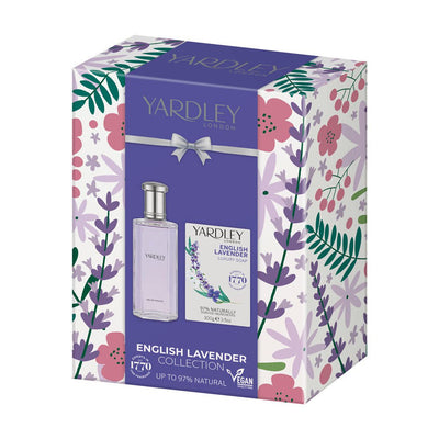 Yardley English Lavender Gift Set 50ml Eau De Toilette and 100gm Soap