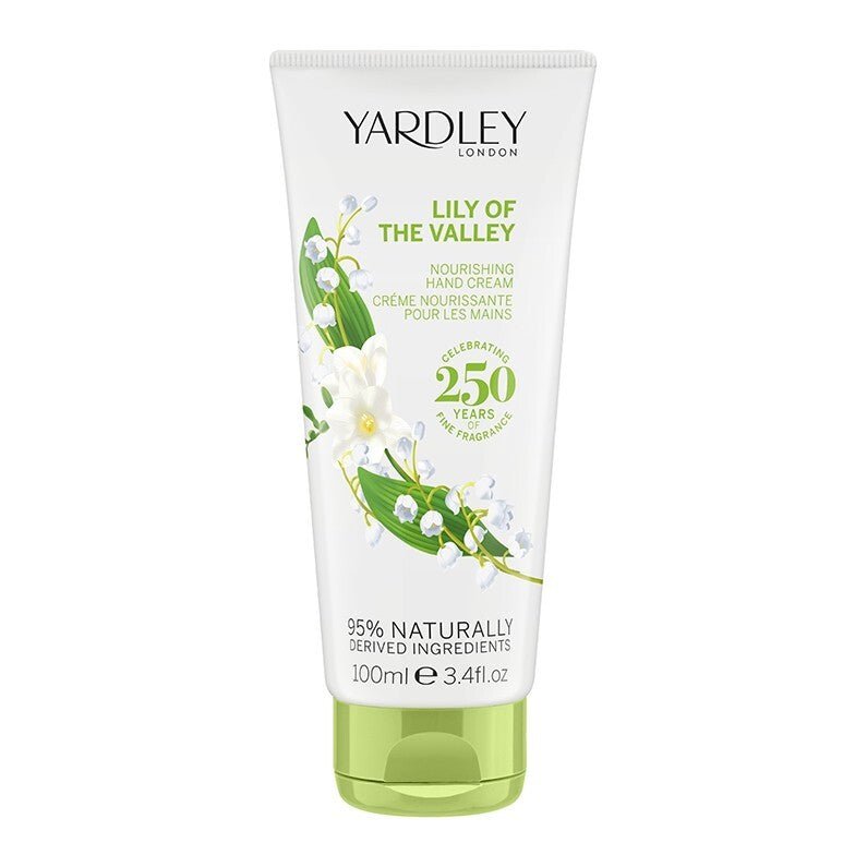 Yardley Lily Of The Valley Nourishing Hand & Nail Cream Moisturiser 100ml Payday Deals