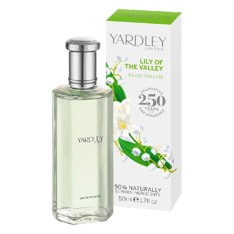 Yardley London Lily of the Valley Eau De Toilette Women Fragrance Spray 50ml Payday Deals