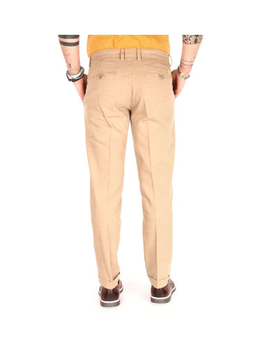 Yes Zee Men's Beige Cotton Jeans & Pant - W33 US Payday Deals