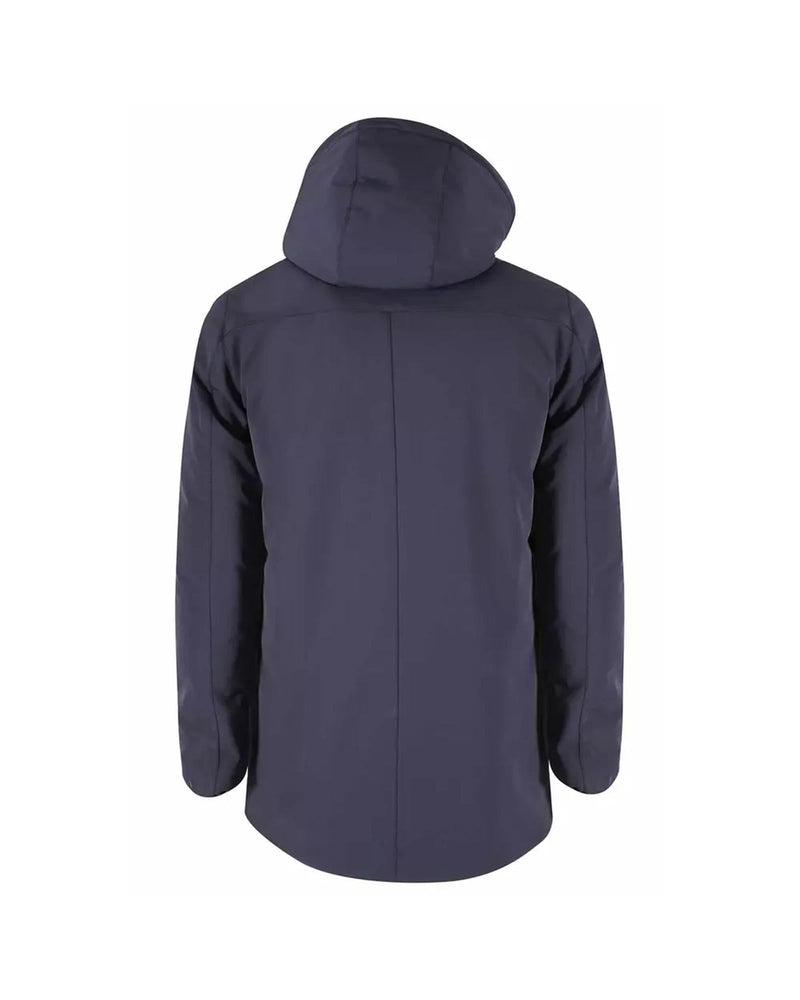 Yes Zee Mens Removable Hood Jacket with Quilting and Front Pockets L Men Payday Deals