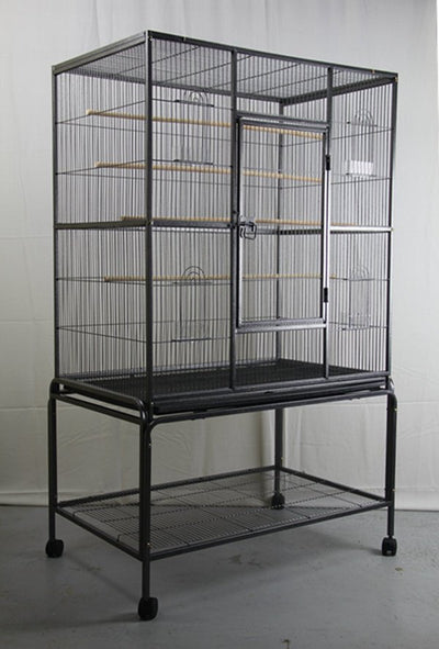 YES4PETS 140 cm Large Bird Cage Parrot Budgie Aviary With Stand Payday Deals