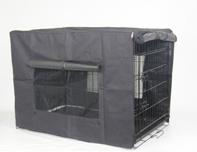 YES4PETS 48' Portable Foldable Dog Cat Rabbit Collapsible Crate Pet Cage Cover Mat Payday Deals