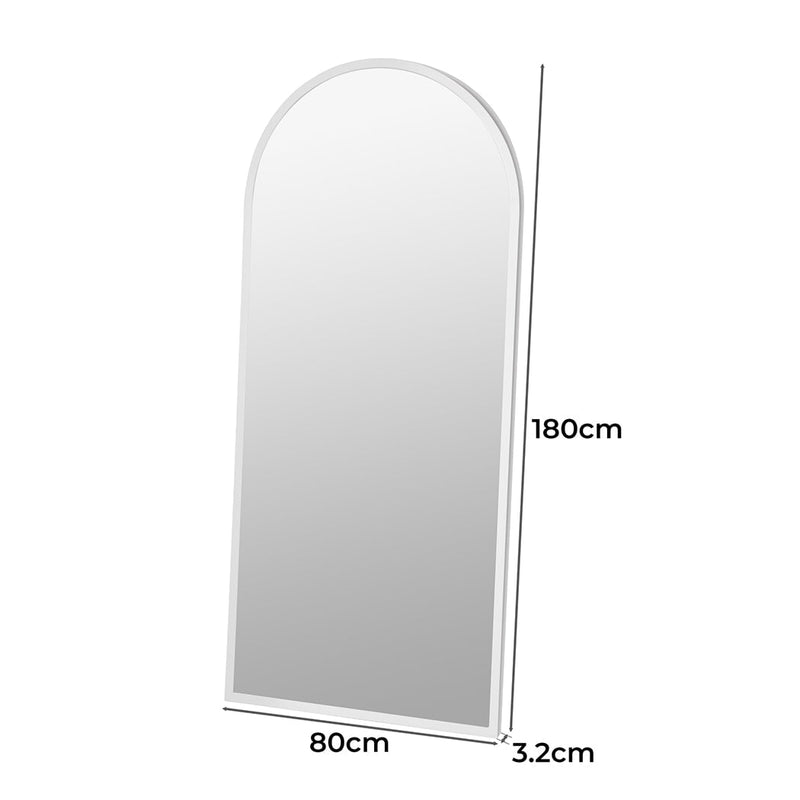 Yezi Large Full Length Floor Mirror Dressing Free Standing Framed Leaner White Payday Deals