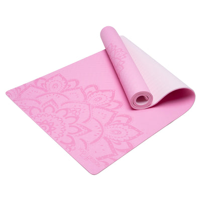 Yoga Design Lab Flow Yoga Mat 6mm Pure Mandala Rose Payday Deals