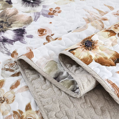 Zen Quilted bedspread and pillowcovers set: Find Your Inner Peace - Queen size Payday Deals