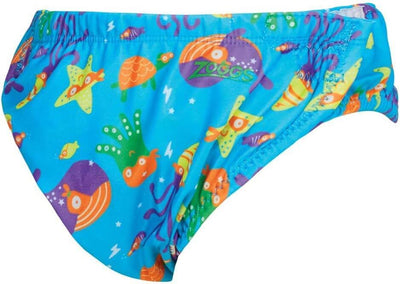 Zoggs Kids Boys Girls Adjustable Swim Nappy Nappies - 3-24 Months - Blue