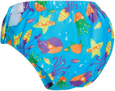 Zoggs Kids Boys Girls Adjustable Swim Nappy Nappies - 3-24 Months - Blue Payday Deals