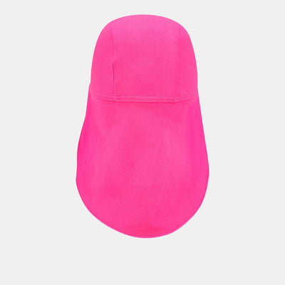 Zoggs Kids Sun Legionnaires Hat Waterproof w Neck Flap UPF 50+ - Pink - One Size Payday Deals