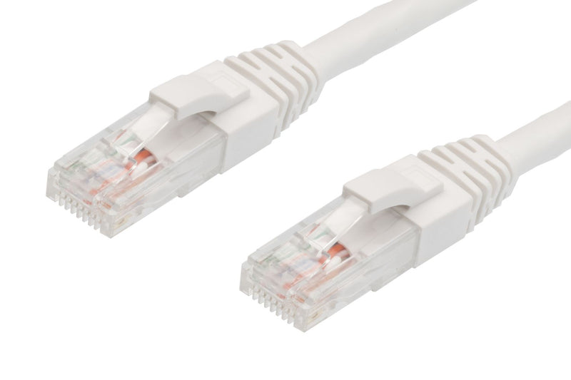 0.25m CAT6 RJ45-RJ45 Pack of 50 Ethernet Network Cable. White Payday Deals