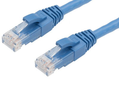 0.5m CAT6 RJ45-RJ45 Pack of 50 Ethernet Network Cable. Blue