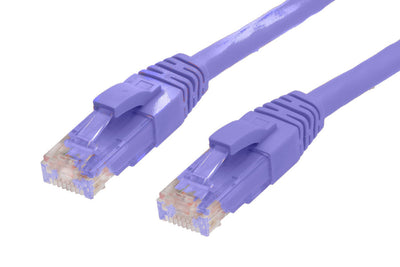 50m RJ45 CAT6 Ethernet Cable. Purple