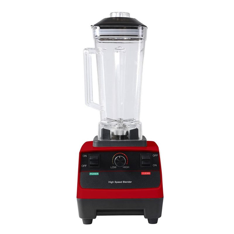 2L Commercial Blender Mixer Food Processor Juicer Smoothie Ice Crush Maker Red - Payday Deals
