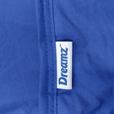 DreamZ 5KG Anti Anxiety Weighted Blanket Gravity Blankets Royal Blue Colour - Payday Deals