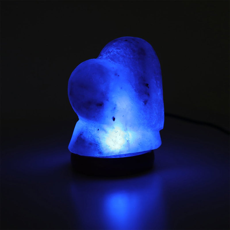 Salt Lamp Globe USB Himalayan Natural Crystal Rock Cord Night Light Lamps Globes - Payday Deals