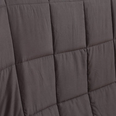 DreamZ Weighted Blanket Heavy Gravity Deep Relax 5KG Adult Double Grey - Payday Deals