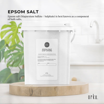 1.3kg USP Epsom Salt Pharmaceutical Grade - Tub Magnesium Sulfate Bath Salts Payday Deals