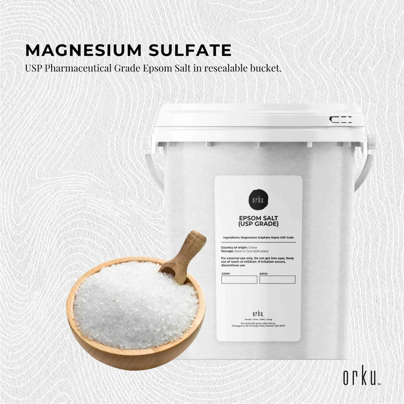 1.3kg USP Epsom Salt Pharmaceutical Grade - Tub Magnesium Sulfate Bath Salts Payday Deals