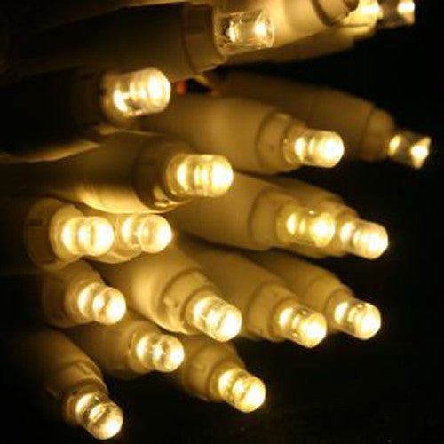 1 Set of 20 LED Plain Warm White Bulb Battery Powered String Lights Christmas Gift Home Wedding Party Bedroom Decoration Table Centrepiece Payday Deals