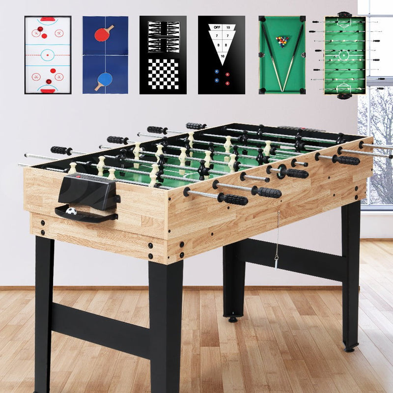 10 in 1 Soccer Table Foosball Hockey Pool Bowling Combo Games Home Party Gift Payday Deals