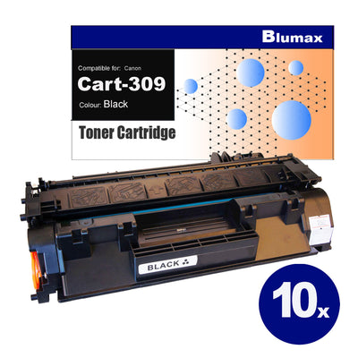 10 Pack Blumax Alternative for Canon CART-309 Black Toner Cartridges