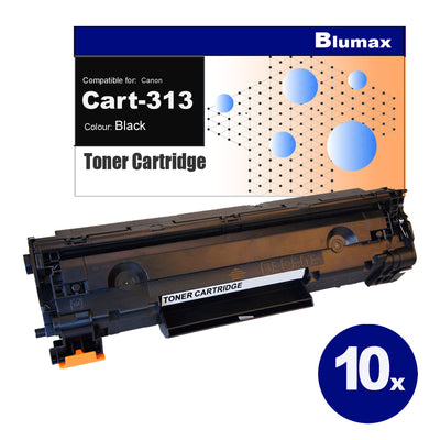 10 Pack Blumax Alternative for Canon CART-313 Black Toner Cartridges