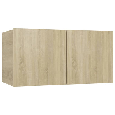 10 Piece TV Cabinet Set Sonoma Oak Engineered Wood Payday Deals