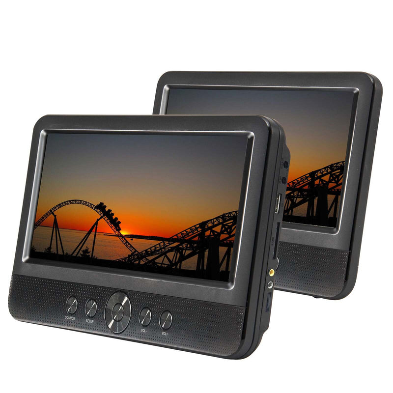10" Twin Screen Portable DVD Payday Deals