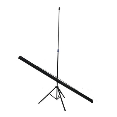 100 Inch Projector Screen Tripod Stand Home Pull Down Outdoor Screens Cinema 3D Payday Deals