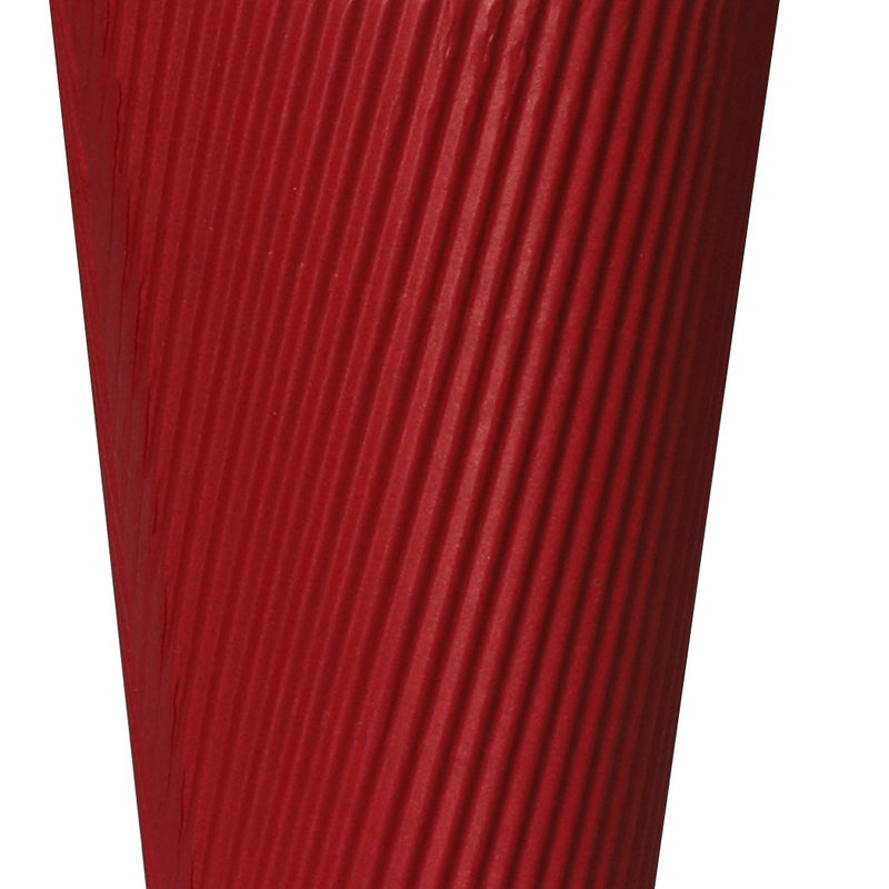 100 Pcs 16oz Disposable Takeaway Coffee Paper Cups Triple Wall Take Away w Lids Payday Deals