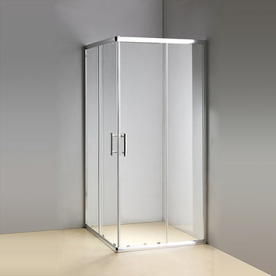 1000 x 800mm Sliding Door Nano Safety Glass Shower Screen By Della Francesca Payday Deals