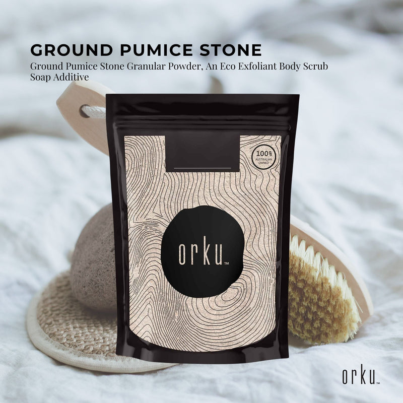 100g Ground Pumice Stone Granular Powder Eco Exfoliant Body Scrub Soap Additive Payday Deals