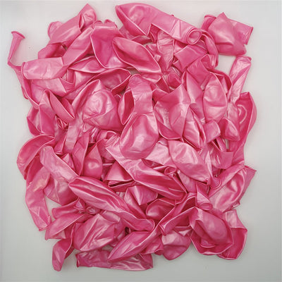 100PCS 5'' Latex Balloon Set Pearlized Pink Birthday Wedding Party Decoration Payday Deals
