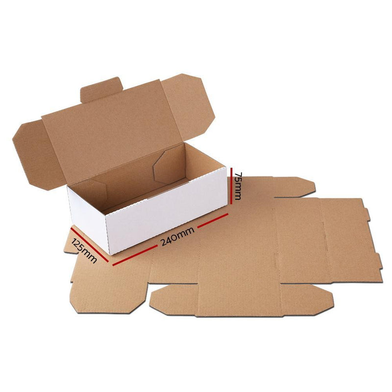 100x Mailing Box Carton For Australia POST 500g Prepaid Satchel 240x125x75mm Payday Deals